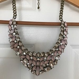 SOLD PRIVATELY-Pink statement necklace